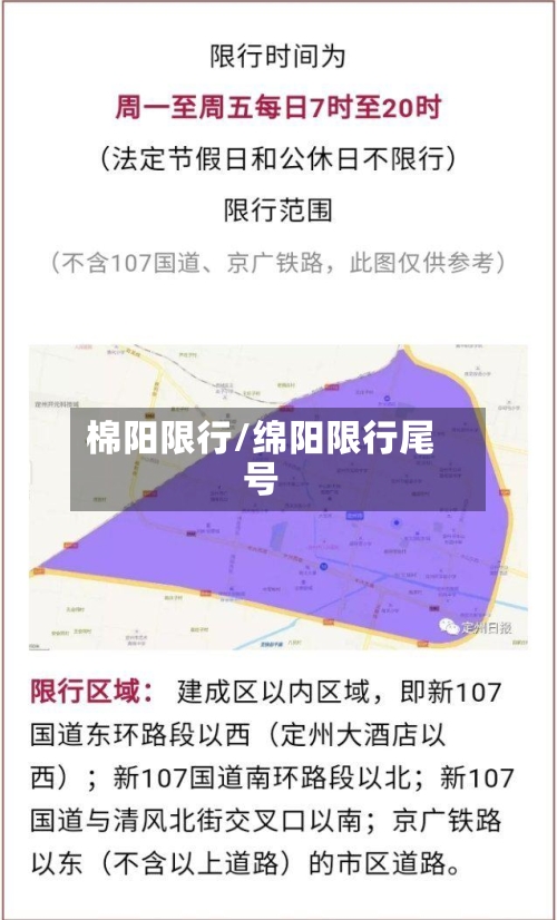 棉阳限行/绵阳限行尾号-第2张图片