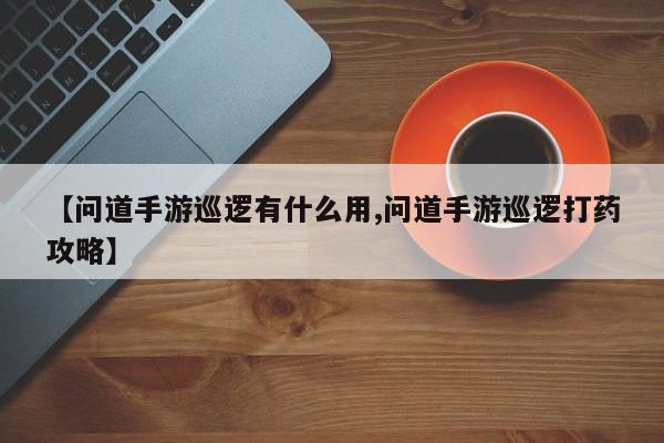 【问道手游巡逻有什么用,问道手游巡逻打药攻略】