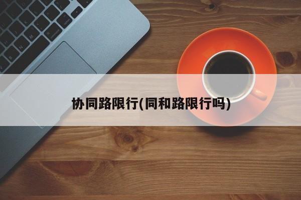 协同路限行(同和路限行吗)